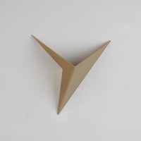 Modern Triangular Wall Lamp - TrigoLux-Gold-Cool White-State of Style