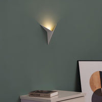 Modern Triangular Wall Lamp - TrigoLux-White-Warm White-State of Style