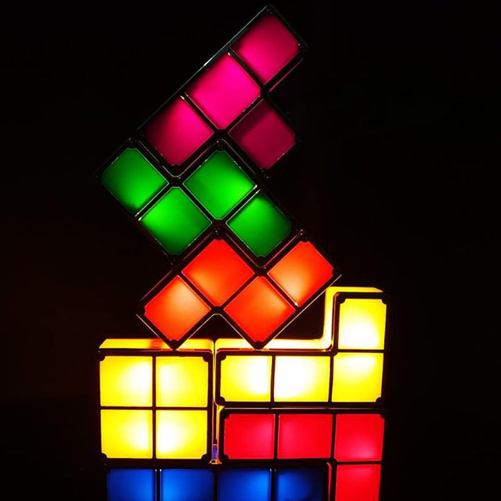 Modular Tetris Lamp - LumiBlocks-EU-State of Style