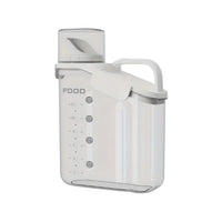 Moisture-Proof Pet Food Container with Measuring Cup - FreshBite-2000ml-State of Style