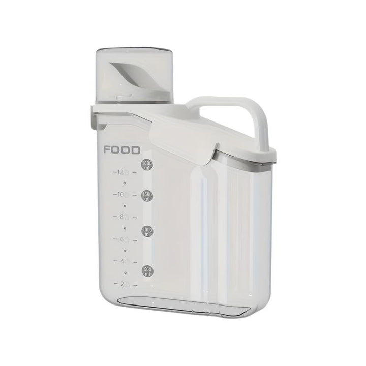 Moisture-Proof Pet Food Container with Measuring Cup - FreshBite-2000ml-State of Style