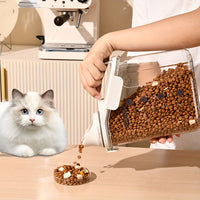 Moisture-Proof Pet Food Container with Measuring Cup - FreshBite-2800ml-State of Style