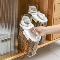 Moisture-Proof Pet Food Container with Measuring Cup - FreshBite-2800ml-State of Style