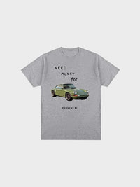 Money for Porsche 911 | Premium Tee-Grey-S-State of Style