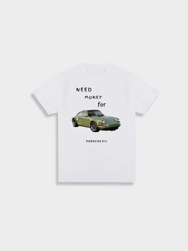 Money for Porsche 911 | Premium Tee-White-S-State of Style