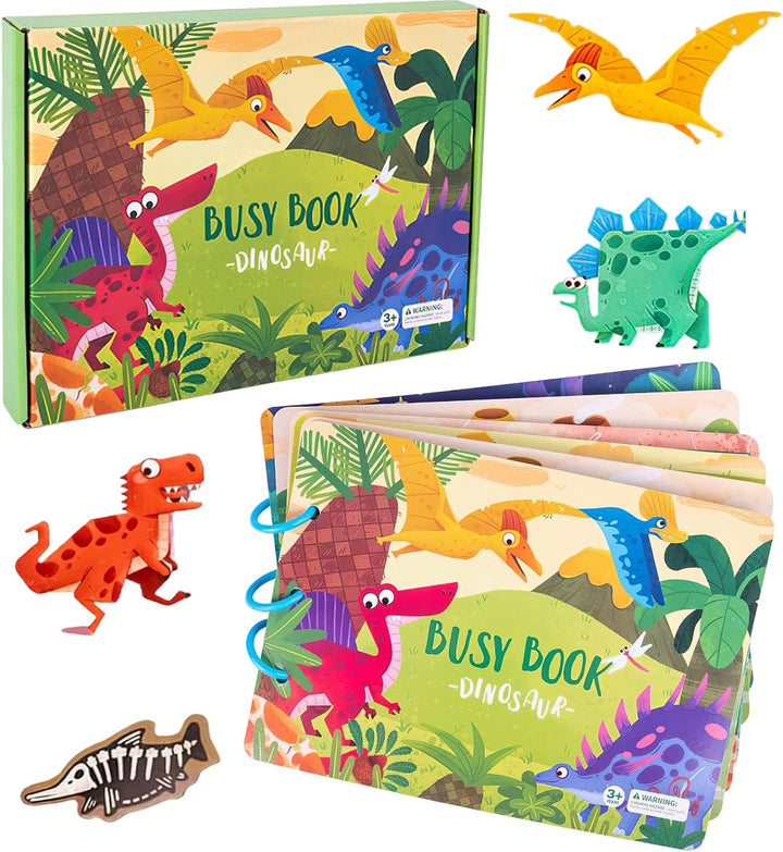 Montessori Kids Activity Book - EduPlay-Dinosaurs-State of Style