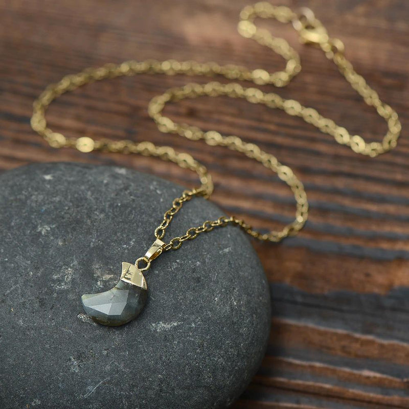Moonstone Healing Necklace – Celestina-Labradorite-State of Style