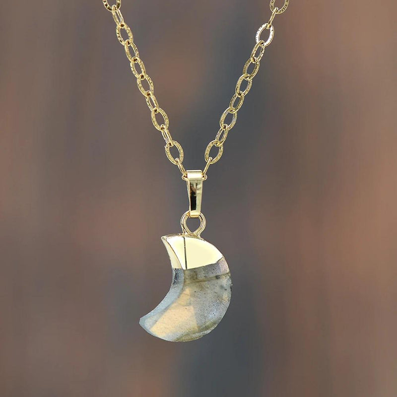 Moonstone Healing Necklace – Celestina-Labradorite-State of Style