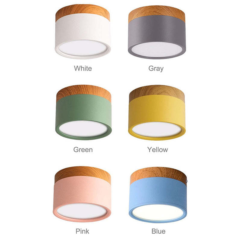 Morandi Style Modern LED Ceiling Light - LumiModo-5W-Warm White-Blue-State of Style