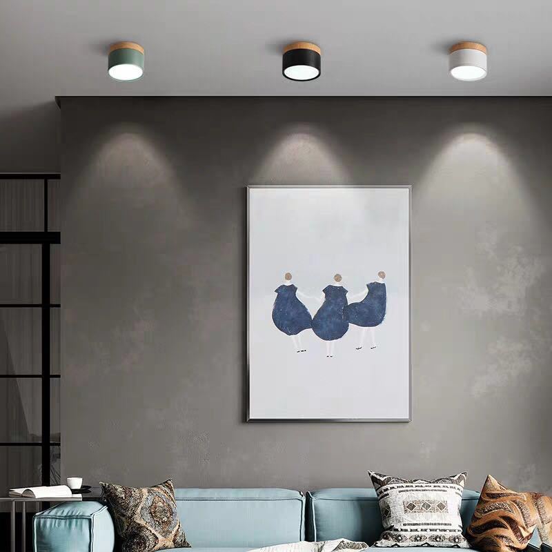 Morandi Style Modern LED Ceiling Light - LumiModo-5W-Warm White-Blue-State of Style