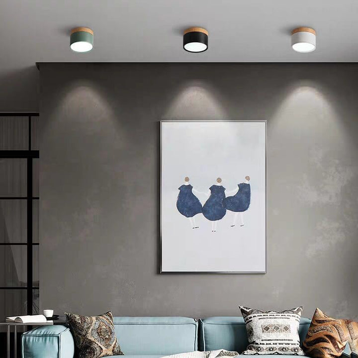 Morandi Style Modern LED Ceiling Light - LumiModo-5W-Warm White-Blue-State of Style
