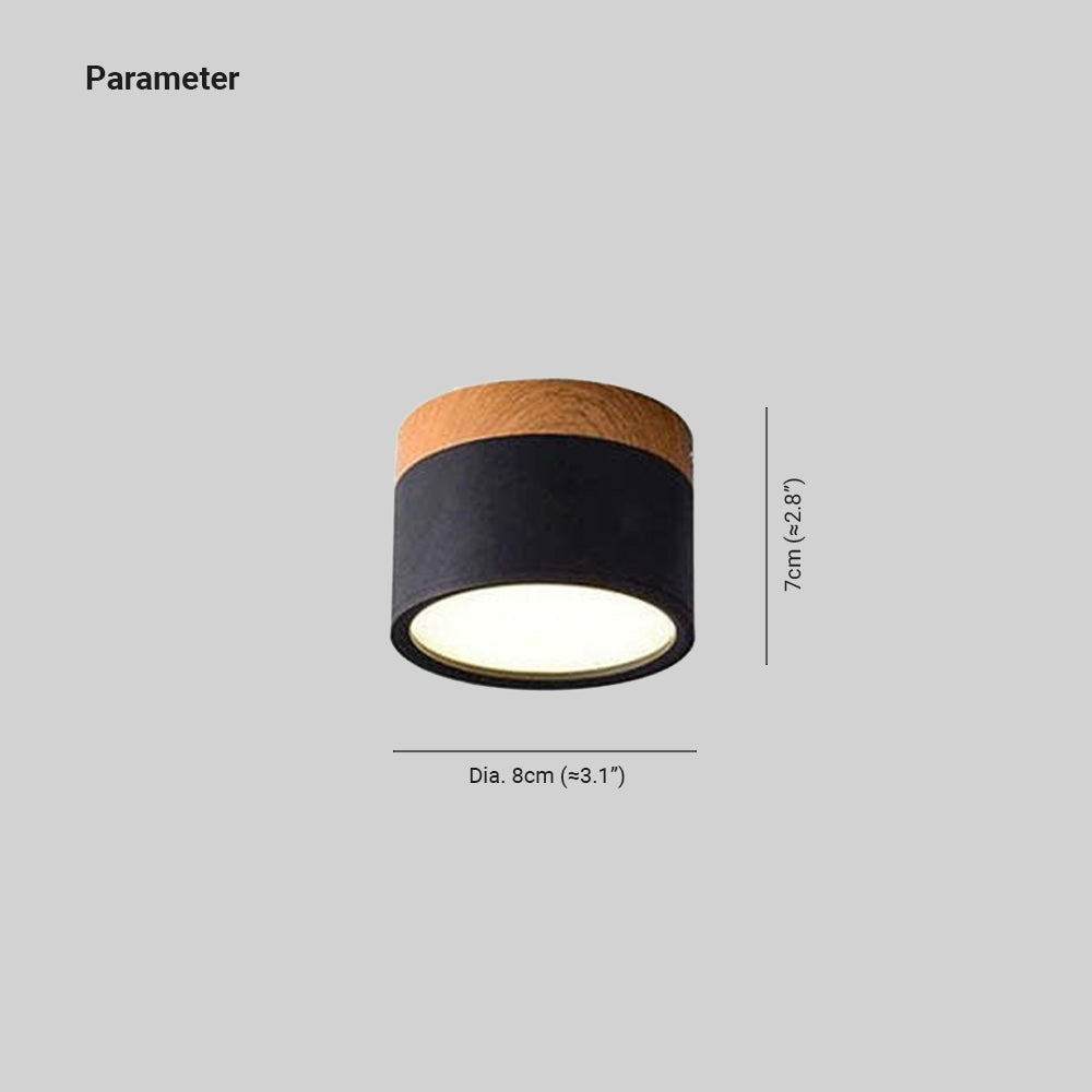 Morandi Style Modern LED Ceiling Light - LumiModo-5W-Warm White-Blue-State of Style