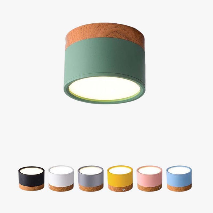 Morandi Style Modern LED Ceiling Light - LumiModo-5W-Warm White-Blue-State of Style