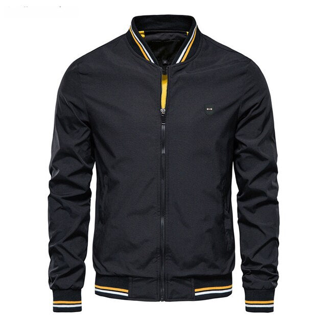 Moratos Lightweight Jacket | Stylish Summer Bomber-Black-M-State of Style