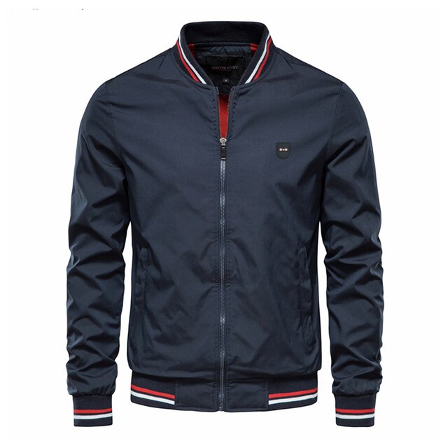 Moratos Lightweight Jacket | Stylish Summer Bomber-Navy Blue-M-State of Style