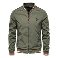 Moratos Lightweight Jacket | Stylish Summer Bomber-Olive-M-State of Style