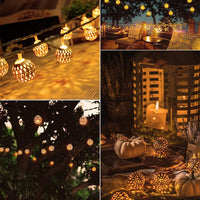 Moroccan Style Waterproof Solar Light Strings - SunGlow Strings-Silver-State of Style