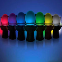 Motion-Activated Toilet Night Light - GlowBowl-State of Style