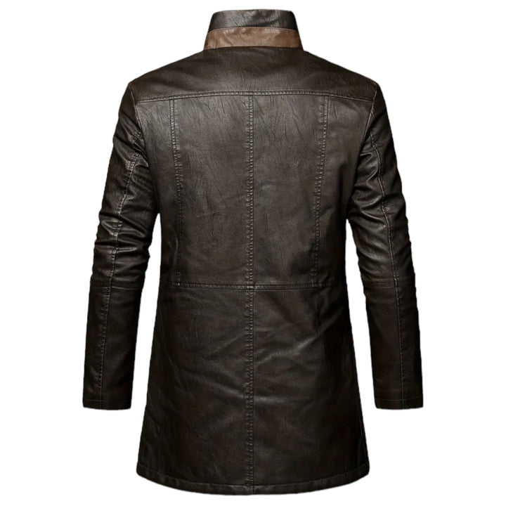 Motorcycle Jacket with Stylish Protection for Men - Stealth Phantom-Saddle Brown-S-State of Style