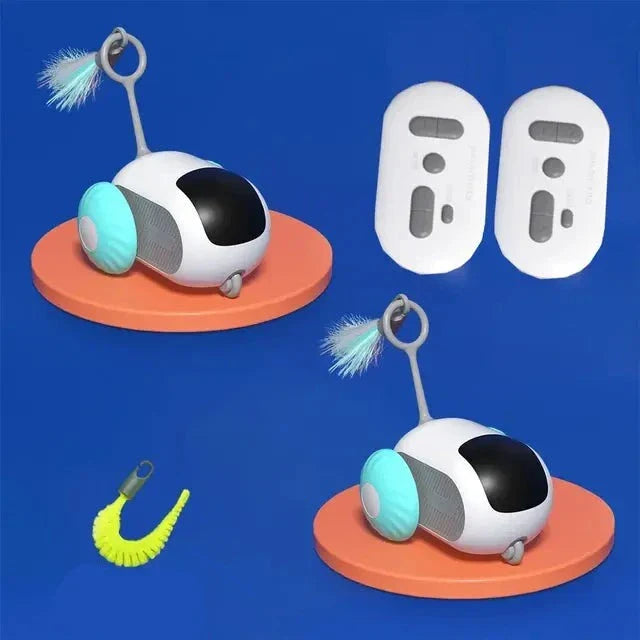Moving Cat Toy - KittyChase-Blue 2 pieces-State of Style