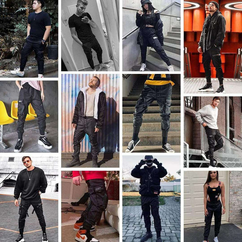 Multi-Pocket Hip-Hop Men's Cargo Pants – Dante-S-State of Style