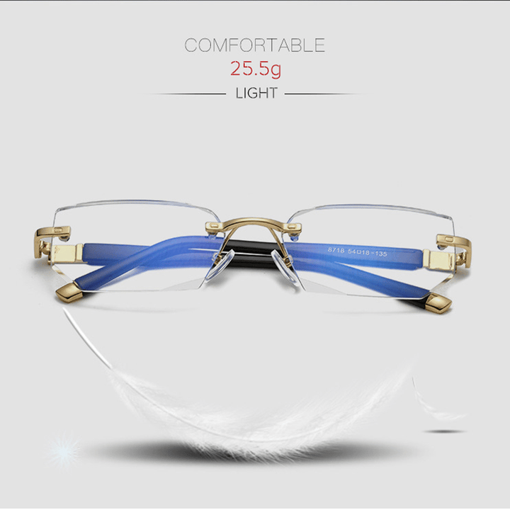 Multifocal Anti-Blue Light Reading Glasses - VisionPlus-Gold-'+1.00/40-44 YEARS/100°'-State of Style