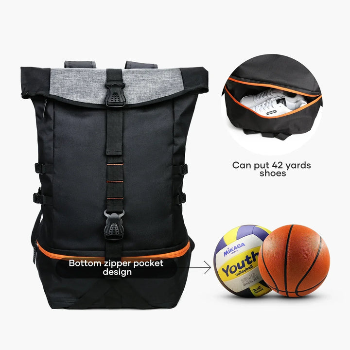 Multifunctional 35L Backpack for Sports & Travel – SportsPro-State of Style