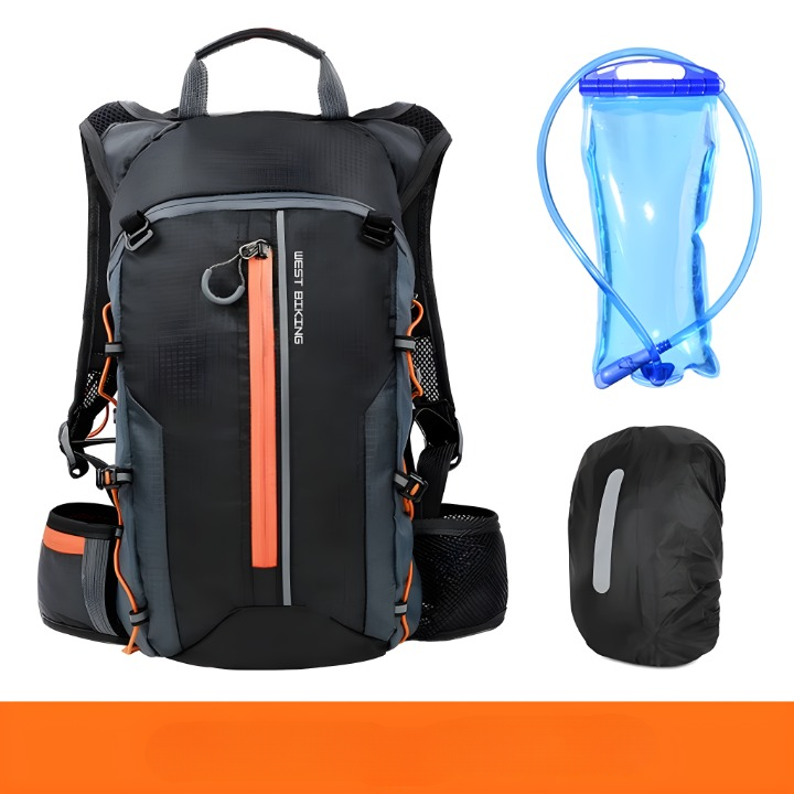 Multifunctional Drinking Backpack - HydroRide-Orange-State of Style