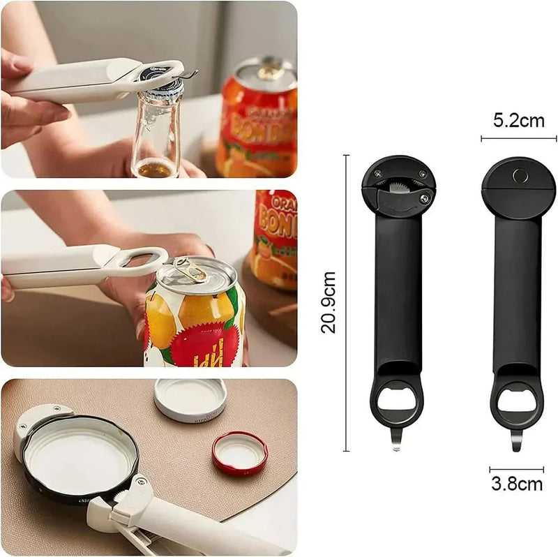 Multifunctional Jar Opener - GripTwist-White-State of Style