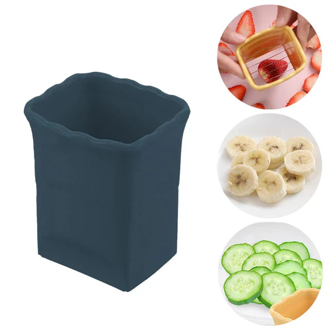 Multifunctional Kitchen Tool for Quick Chopping - QuickSlice-Dark Blue-State of Style