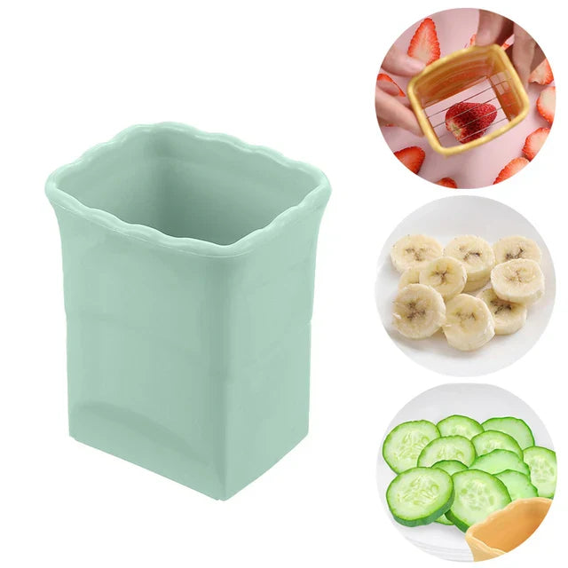 Multifunctional Kitchen Tool for Quick Chopping - QuickSlice-Green-State of Style