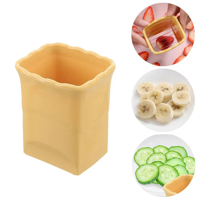 Multifunctional Kitchen Tool for Quick Chopping - QuickSlice-Yellow-State of Style