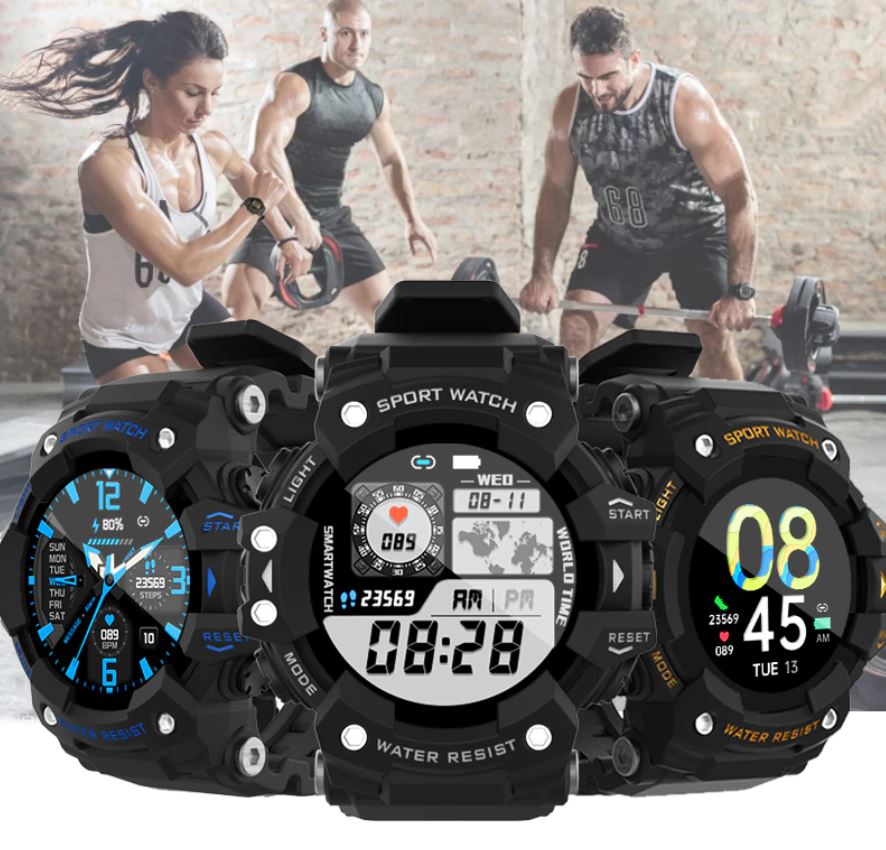 Multifunctional Smartwatch - TrailBlaze-Black-State of Style