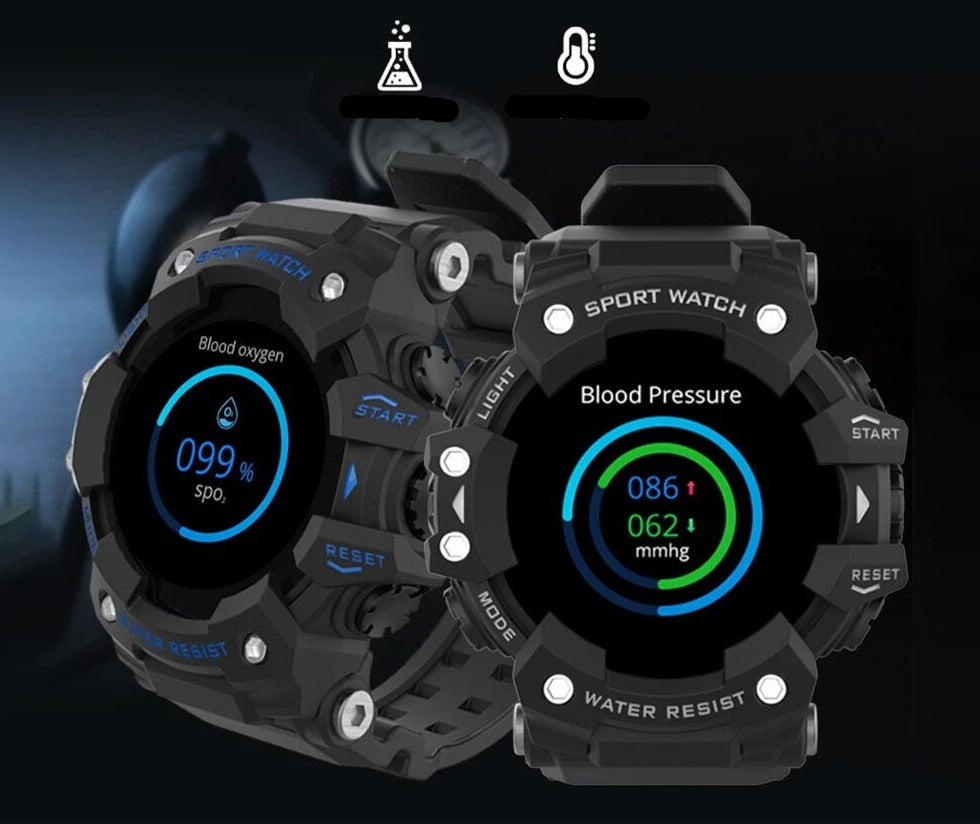 Multifunctional Smartwatch - TrailBlaze-Black-State of Style