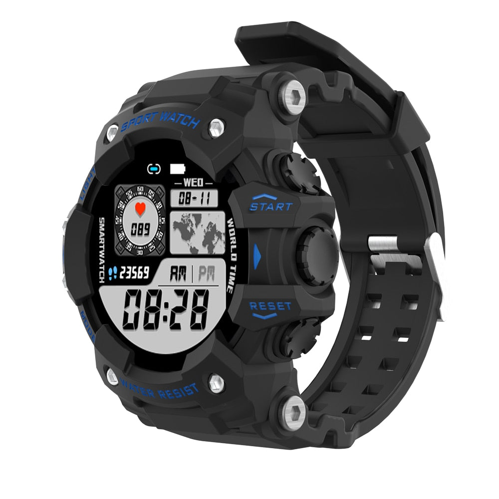 Multifunctional Smartwatch - TrailBlaze-Blue-State of Style