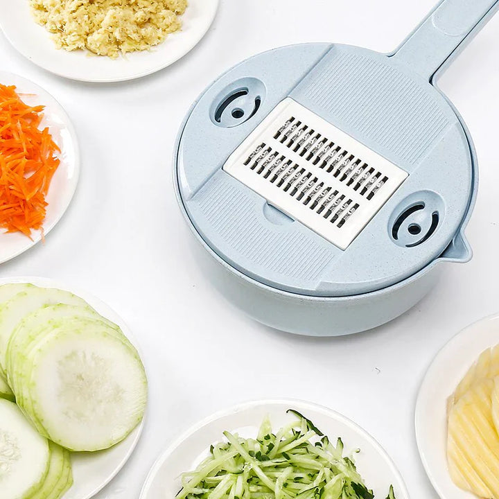 Multifunctional Vegetable Cutter - SliceMaster-Blue-State of Style