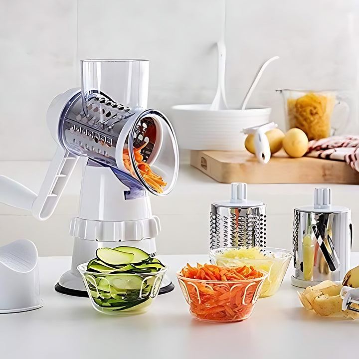 Multifunctional Vegetable Cutter - SliceMate-Grey-State of Style
