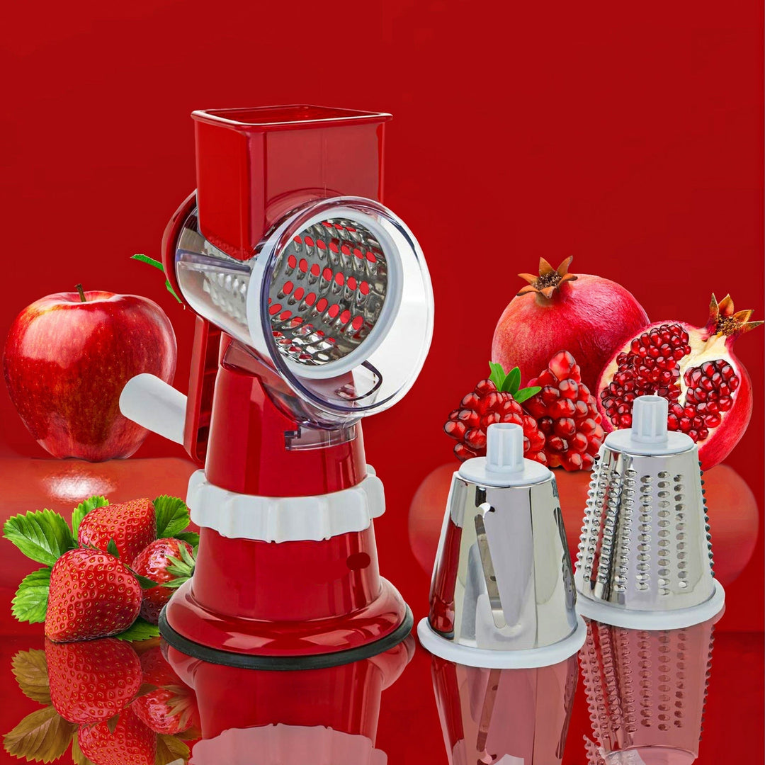 Multifunctional Vegetable Cutter - SliceMate-Red-State of Style
