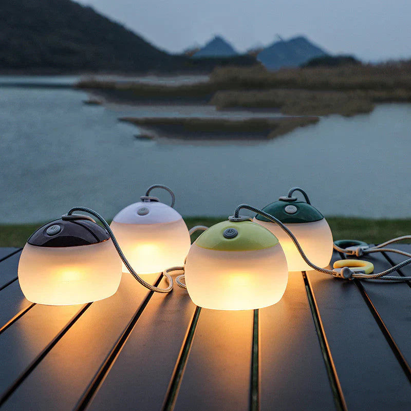 Multifunctional Vintage Camping Lamp - HeritageGlow-Brown-State of Style