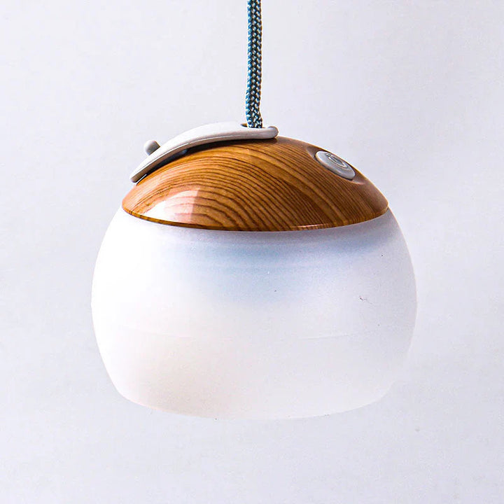Multifunctional Vintage Camping Lamp - HeritageGlow-Wood Grain-State of Style