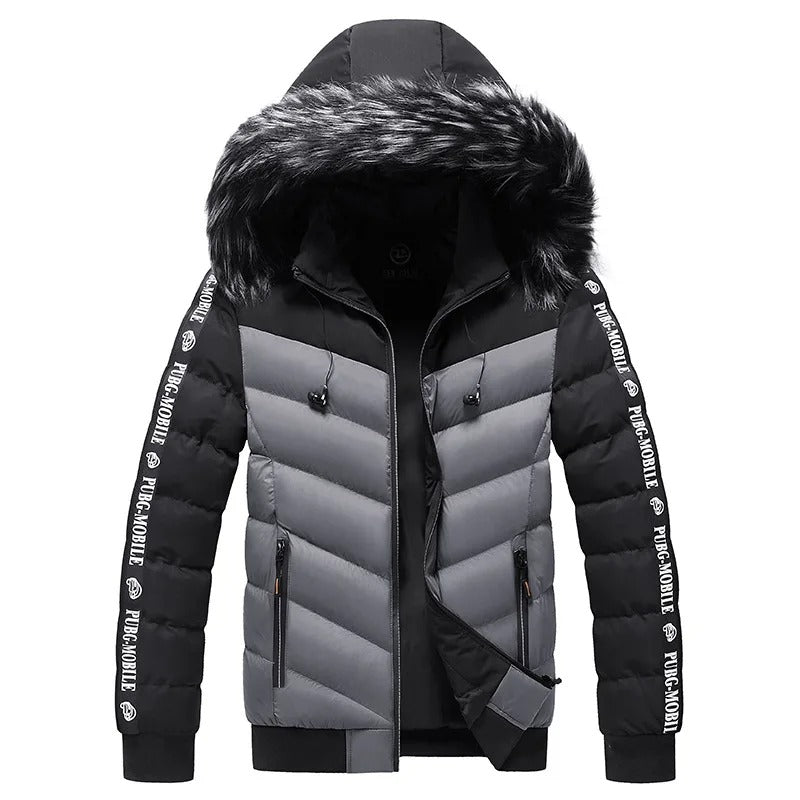 Multifunctional Windbreaker with Detachable Hood - Luca-Grey-M-State of Style