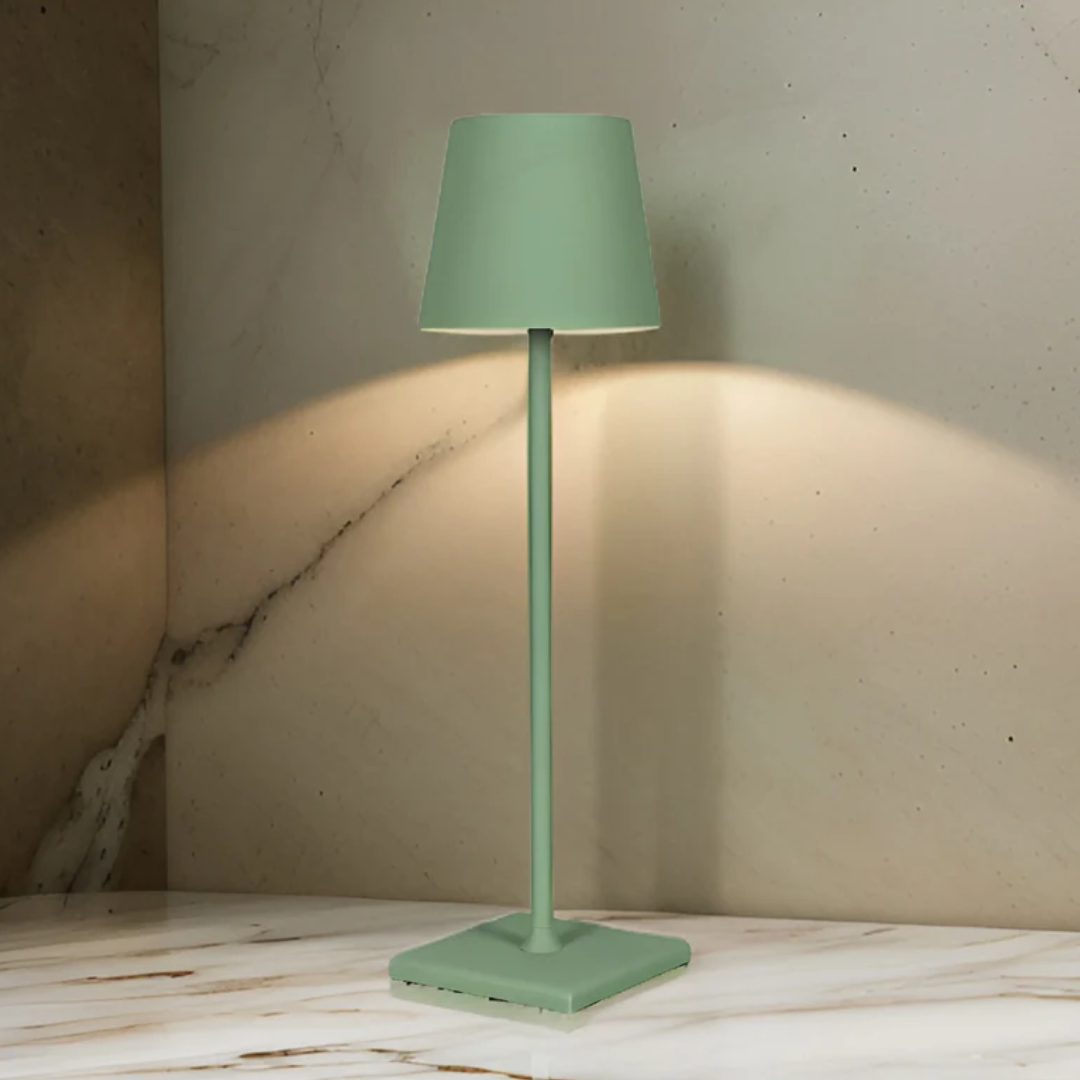 Multifunctional Wireless Rechargeable Table Lamp - NordicAura-Green-State of Style