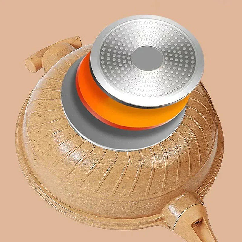 Multifunctional Wok Pan with Non-Stick Coating – CookFlex-State of Style