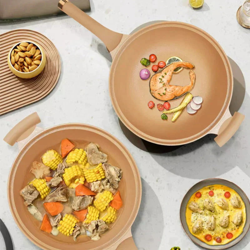 Multifunctional Wok Pan with Non-Stick Coating – CookFlex-State of Style