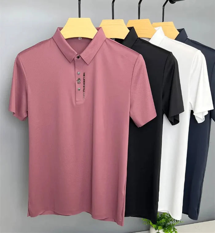 Muscle Fit Polo Shirt | Stylish & Comfortable-Black-XS-State of Style