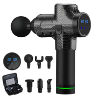 MuscleEase Pro - Professional Massage Gun-Carbon Black-State of Style