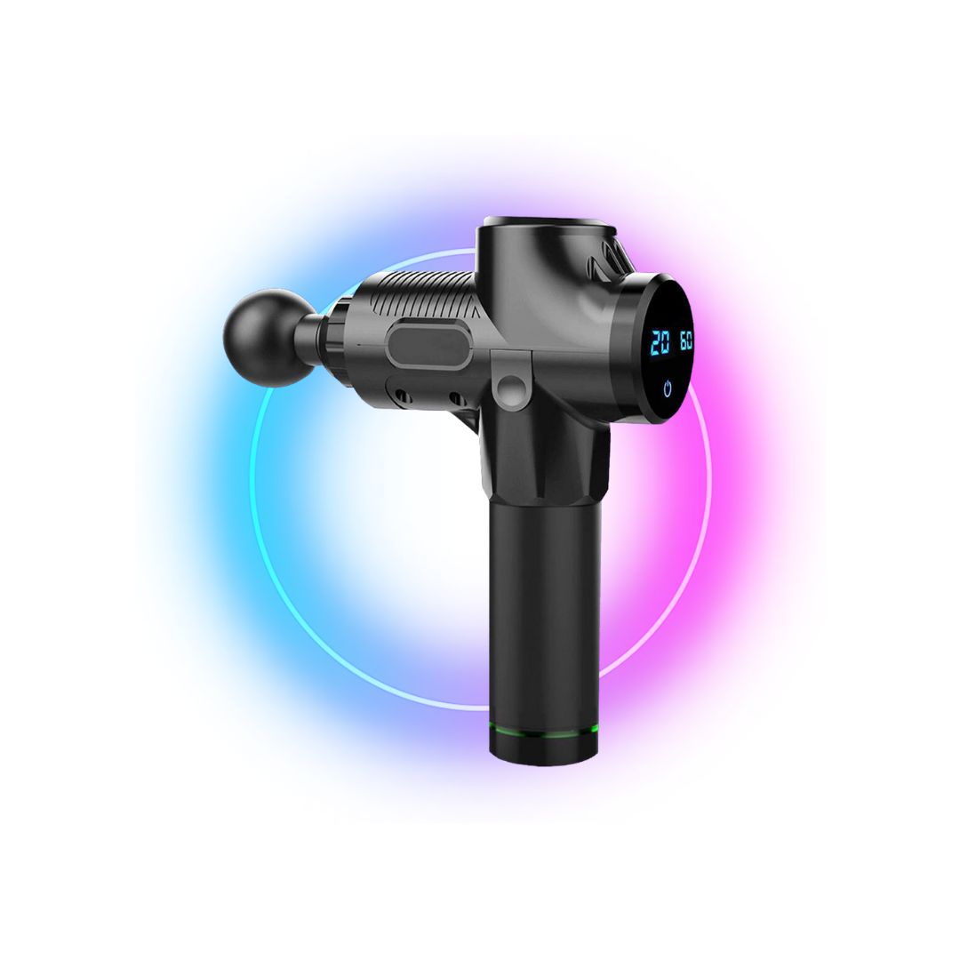 MuscleEase Pro - Professional Massage Gun-Carbon Black-State of Style