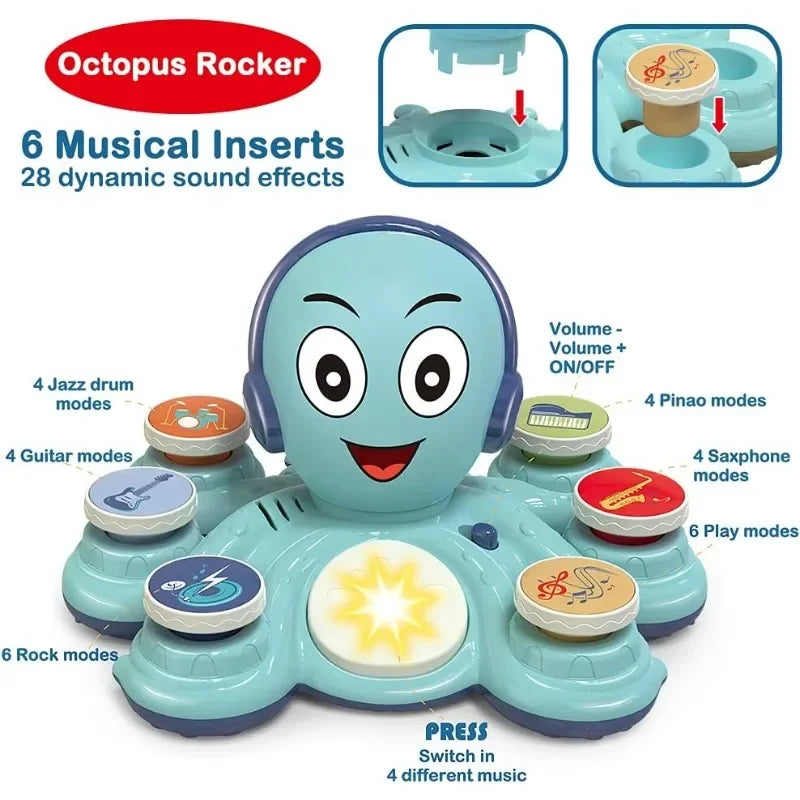 Music and Dance Fun for Young Musicians - GroovyPus-Blue-State of Style