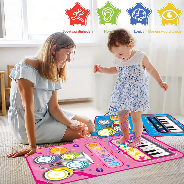 Musical Play Mat for Kids - MelodyPlay-Blue-State of Style