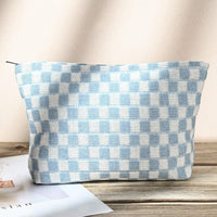 Must-Have Geruite Make-up Tas Set-Rood-State of Style